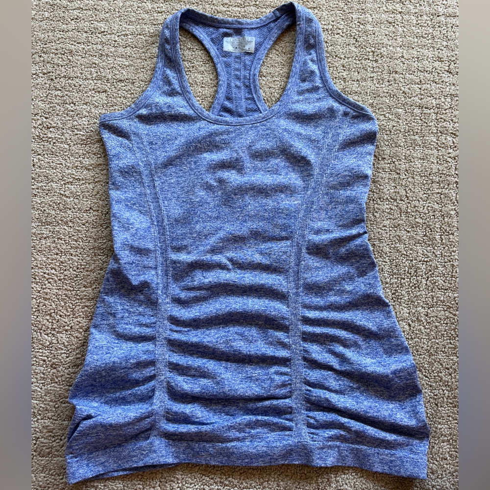 Blue Athleta racer back